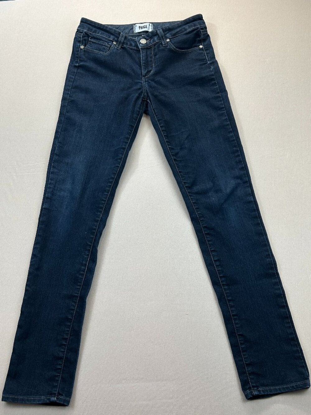 Paige Jeans Womens Size 27 Blue Denim Skyline Skinny Stretch Made In U.S.A